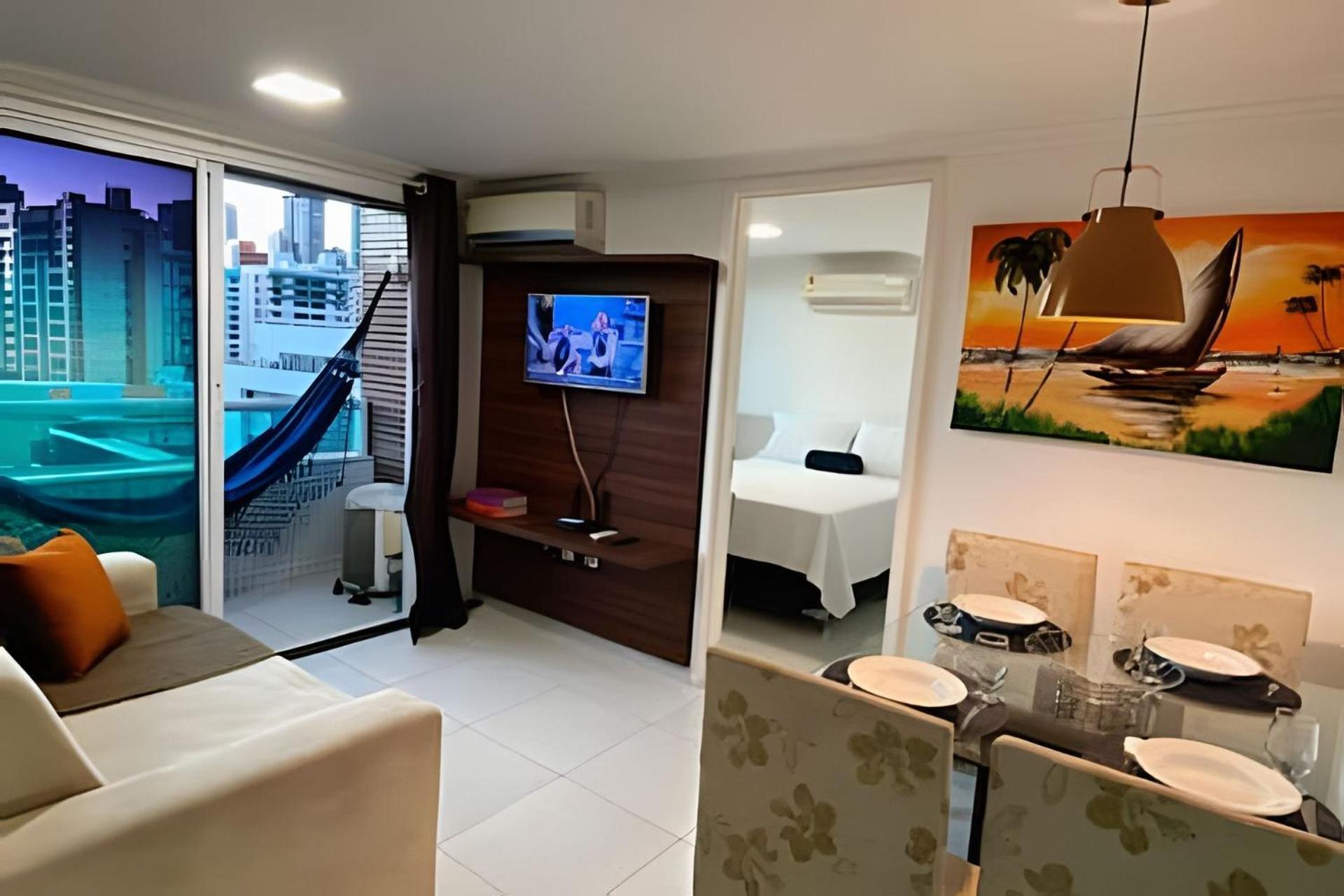 Apartamento One611 - Ape Lindo A 100m Do Mar 4 Pessoas João Pessoa